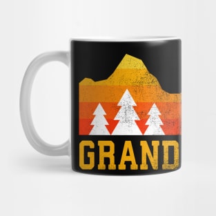 grand canyon national park retro vintage Mug